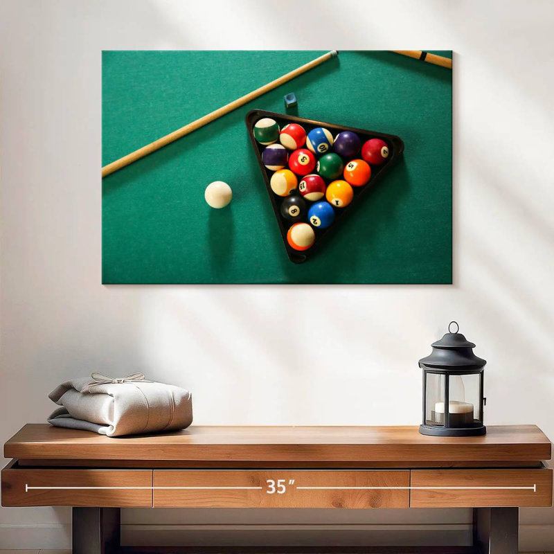 Outils de jeu de billard Senne, H 16 po x l 24 po