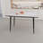 Grimm Faux Wood Extendable Rectangular Dining Table