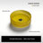 MonBlari 15" Round Resin Vessel Sink Lemon Yellow with-120971770