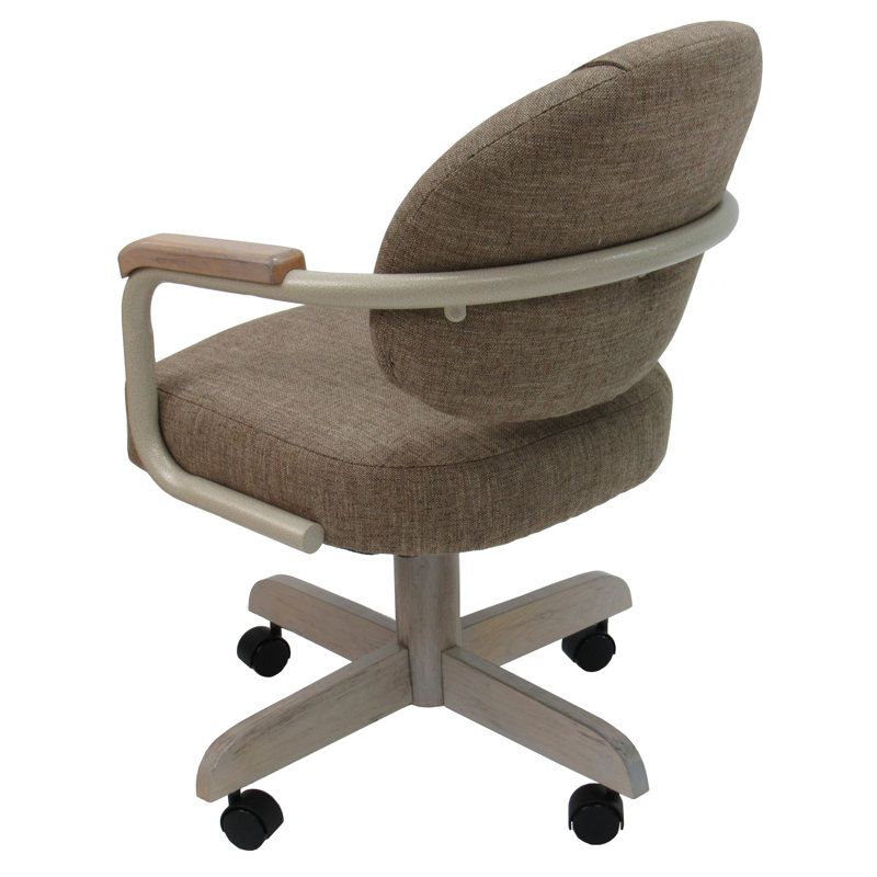 18'' H Upholstered Armchair, Beige, Ocean Beige