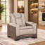 Fauteuil inclinable électrique Imperial avec éclairage DEL et appui-tête électrique-122763985