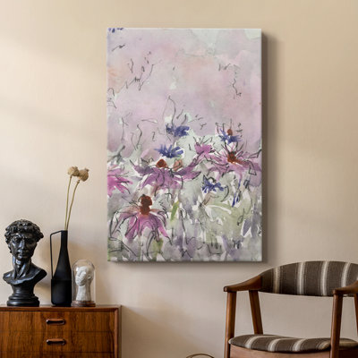 Floral Entertainment I - Gallery Cavas