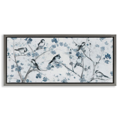 Birds on Dappled Branches
