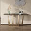 Console de style italien simple et luxueuse-343850590
