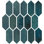 Mosaïque murale en céramique 2 "x 5" Daltile Miramo (12 pièces par carton) (8,76 pieds carrés par carton)