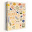 «Mamma Mia Italian Food Colorful Vibrant Contemporary», reproduction d'art mural-959799062