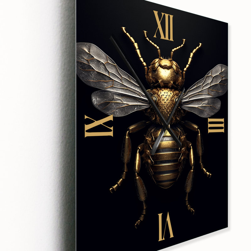 Mécanique Bumble Bee I - animaux très grandes horloges murales, Petit