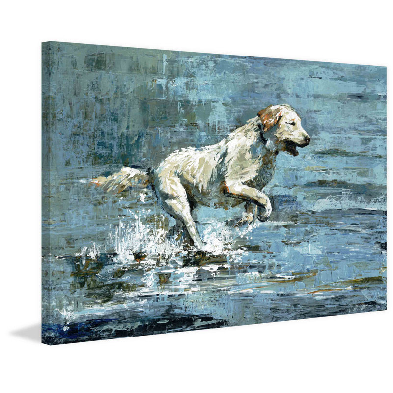 Wrapped Canvas Painting, 76cm H x 114cm W 