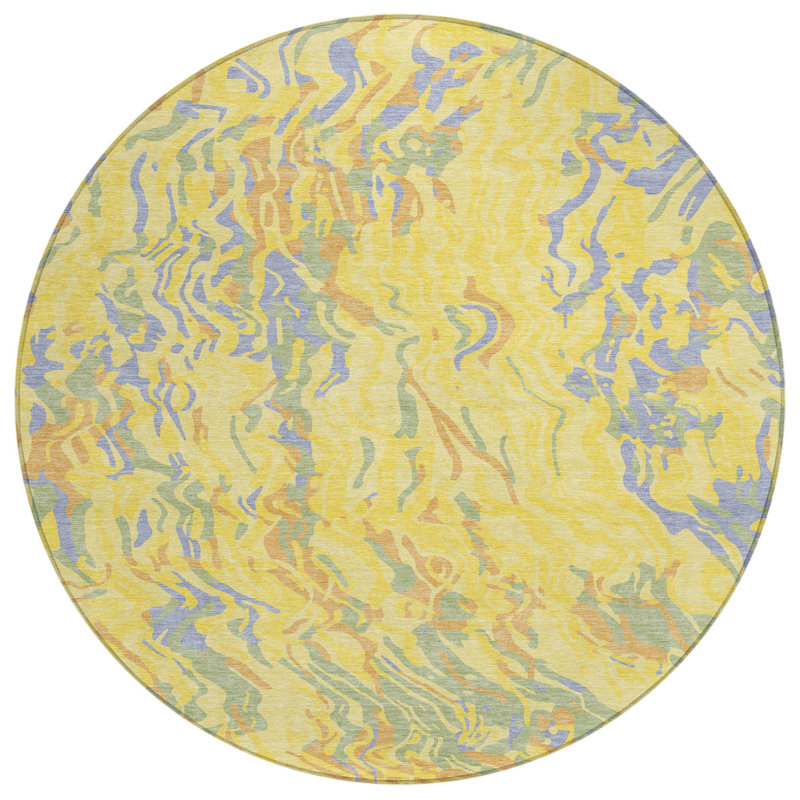 Tapis rond 8 po
