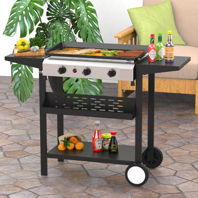 AOTOB 3 - Burner Liquid Propane Gas Grill