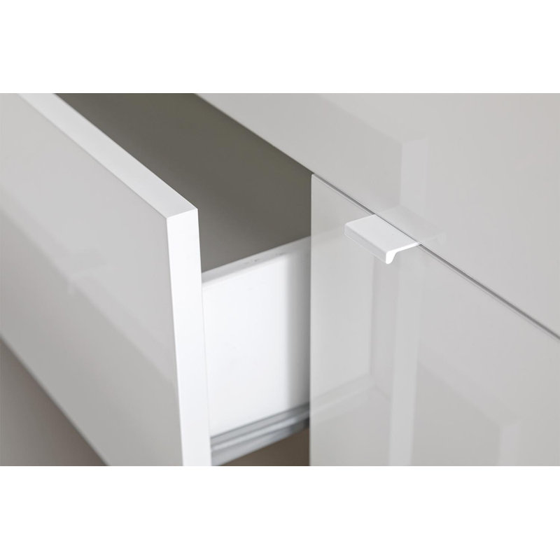Dashown 210 Cm Wide 3 Drawer Sideboard