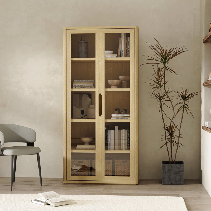 Bibliothèque 38 ", Naturel, H 79 po x l 38 po x P 18,1 po