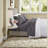 Thread Count Queen Cooling Cotton Blend Sheets & Pillowcases, Charcoal