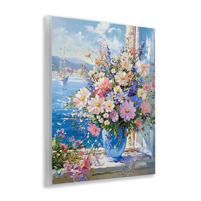Magnifique bouquet sur plaque de rebord, design par Creative Studio