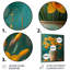 Bloom, orange, nature morte, jonquilles III - jonquilles, art mural-106123474-106123480