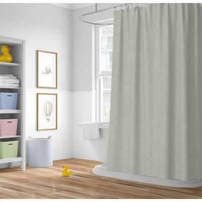 Ikat Spray Ultra-Thin Lightweight Shower Curtain