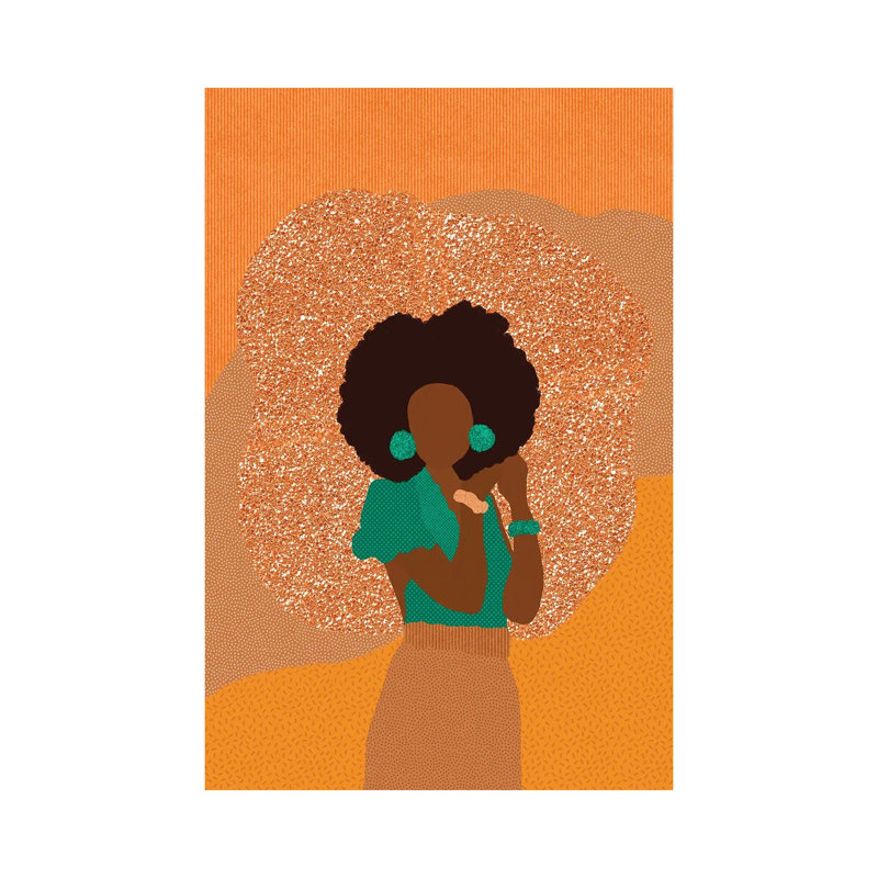 Amaya - Wrapped Canvas Print, 30.48cm H x 20.32cm W x 1.91cm D