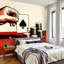 Papier peint adhésif auto-adhésif moderne pour la chambre à coucher Peel and Stick L 96 po x l 69 po-303631062