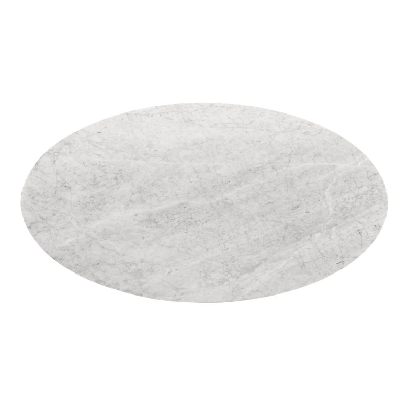 Stockholm Marble Pencil Edge Table Top, 52" W x 95" L