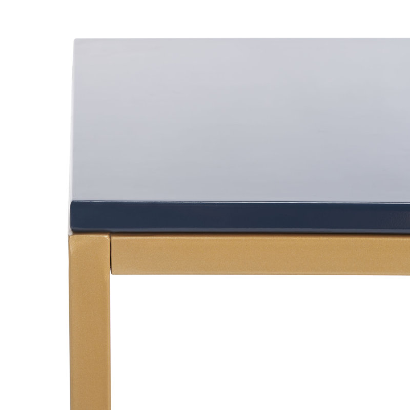Bureau Speth, Bleu marine, H 29,5 po x l 47,25 po x P 23,6 po