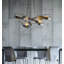 Graffiti 5 - Light Unique/Statement Modern Linear Chandelier-27669952-27669957