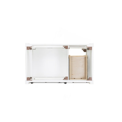 Meuble-lavabo 37 po avec comptoir en pierre reconstituée