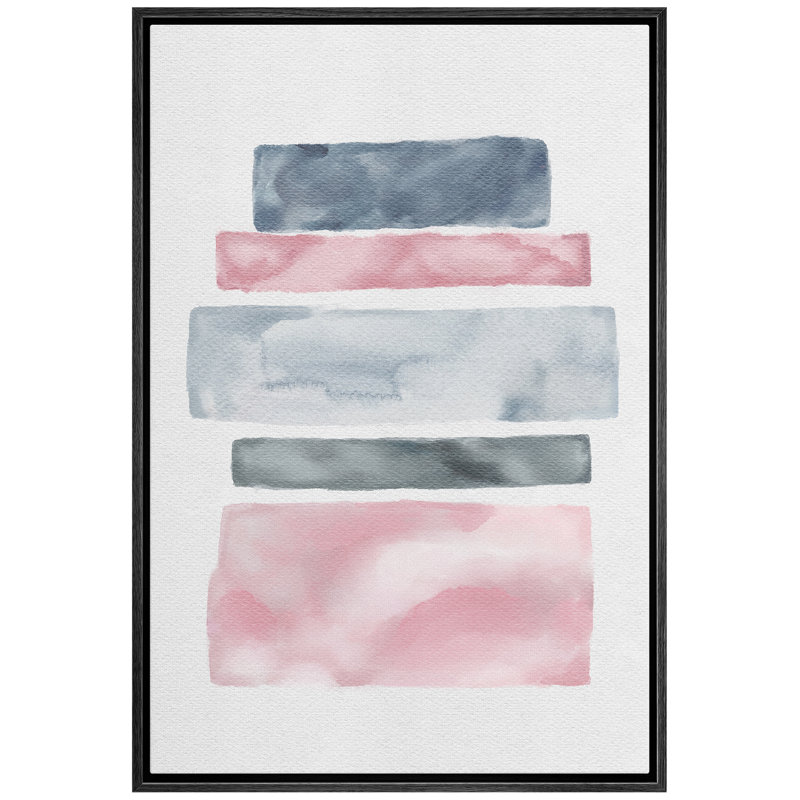 Blocs d'aquarelle brillants IDÉE4WALL WIN04, Noir, H 24 po x l 16 po x P 1,5 po