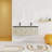 47.6'' Double Bathroom Vanity with Top