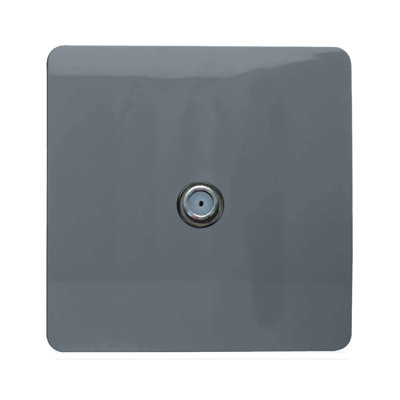 Trendi Switch 1 Gang Male F-Type Satellite Television Socket
