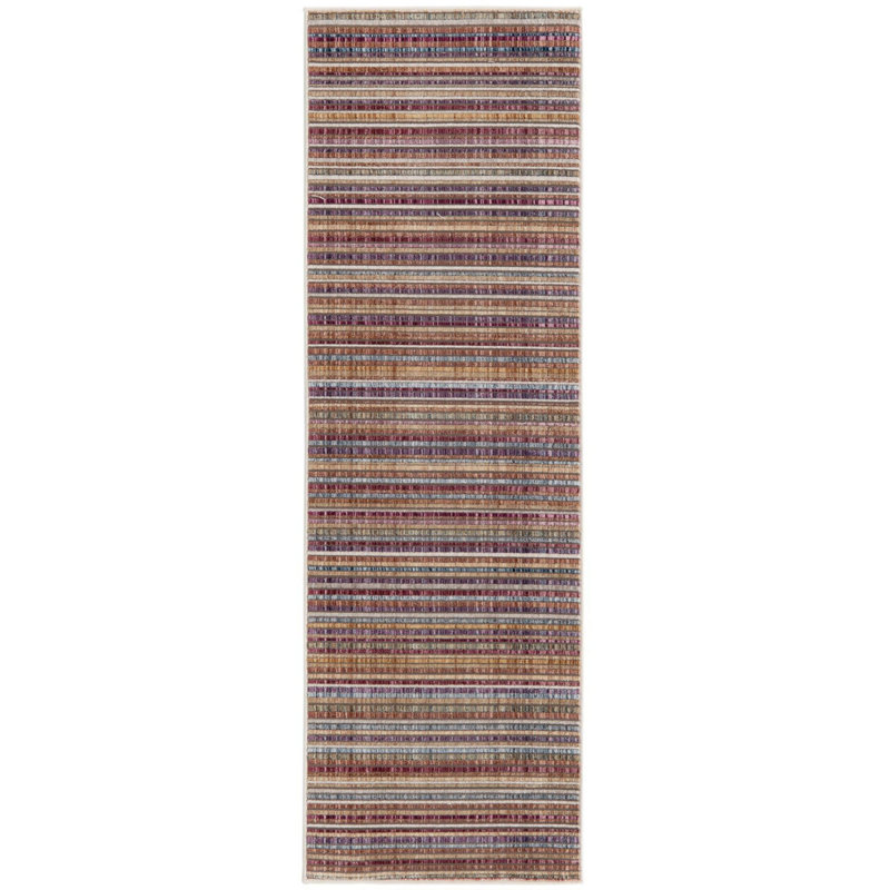 Amiliya Striped Indoor Rug, Runner 2' x 6'