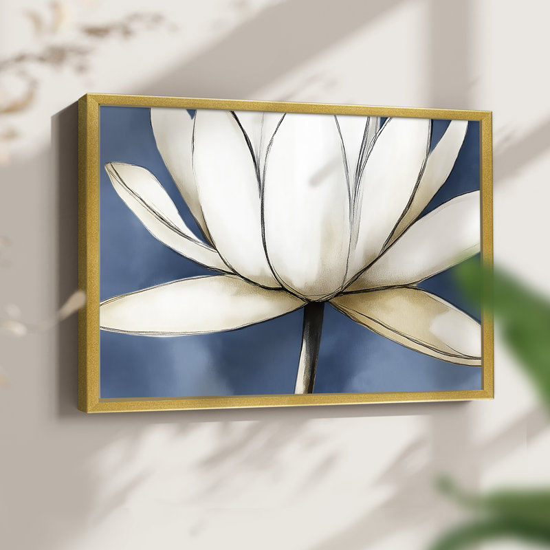 Floral Series-XXIV -Framed Print - Restickable