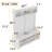 Modern Hallway Hall Tree With Metal Hooks And Storage Space, Multi-Functional Entryway Coat Rack With Shoe Cubbies-2141004477