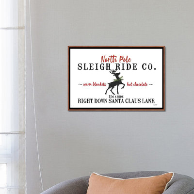 «Sleigh Rides» par House Fenway - Art textuel