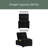 4 In1 Multi-Function Single Sofa Bed With Storage Pockets,Tufted Single Pull-Out Sofa Bed With Adjustable Backrest And Pillows ,Convertible Chaise Lounge-806264830