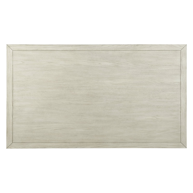 Luna Ash Veneer Rectangular Coffee Table with Lower Shelf