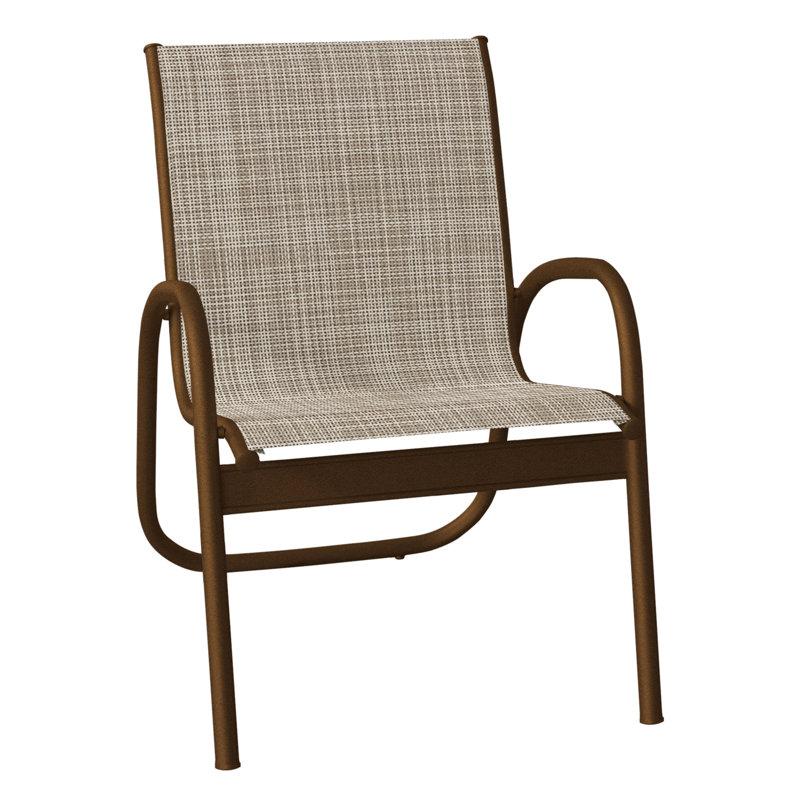 Fauteuil de patio Gardenella, Bristol taupe Sunbrella®, Kona texturé