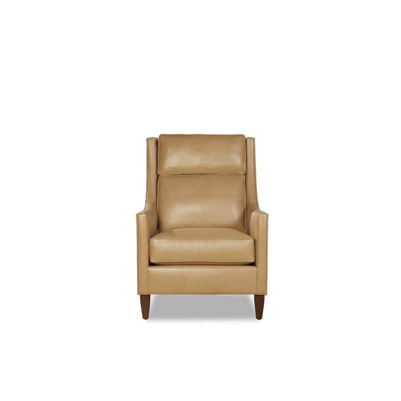 Landon Leather Armchair, Smokey