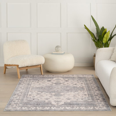  Vinka SplashGuard Machine Washable Area Rug