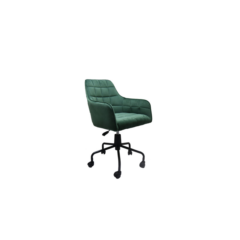 Vienna Swivel Chair, Green