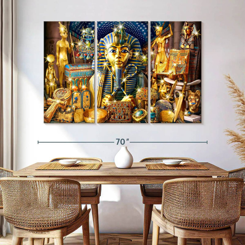 Keiri Treasures Of Egypt, 42" H x 65" W