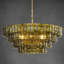 6 - Light Glass Chandelier