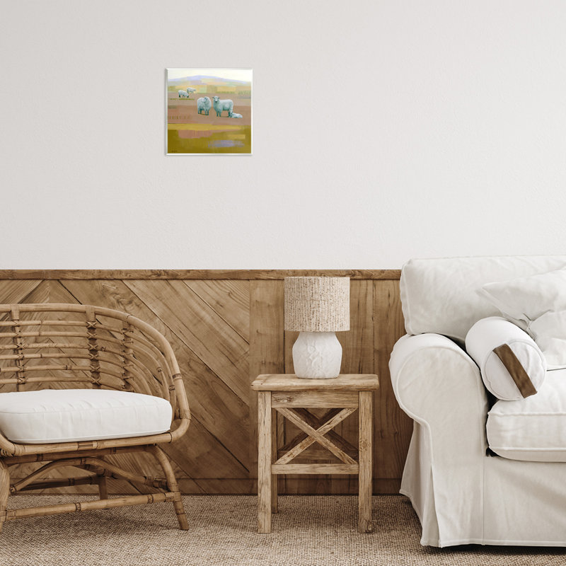 «Sheep Grazing Pasture Pasture Wall Art» par Stephen Mitchell