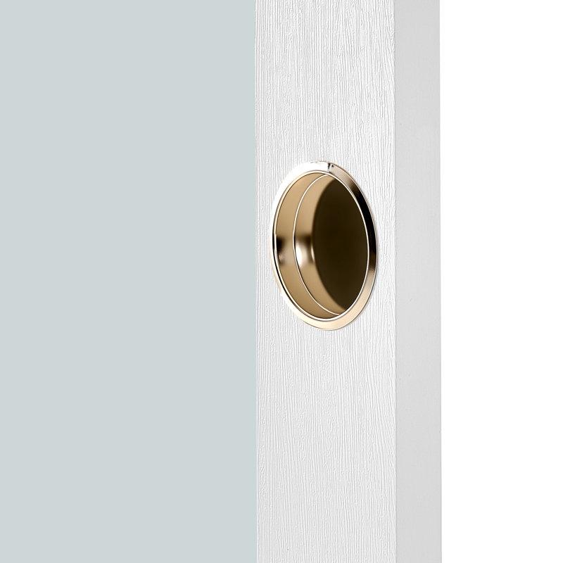 Porte de placard coulissante, 60 po (double 31 po) x 80 po, portes coulissantes en verre givré 5-Lite avec trousse de quincaillerie et guide de plancher, dalle en bois massif et panneau de fibres à densité moyenne avec surface en PVC imperméable pour les chambres de garde-robe