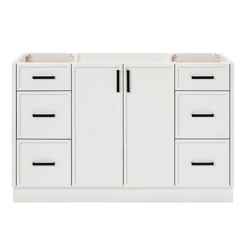 ARIEL Kelly 54 Single Bathroom Vanity Base Only, White