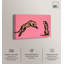 "Pink Panther", reproduction d'art sur toile par Art Remedy, galerie tendue, 45 x 30-15753217-15753216