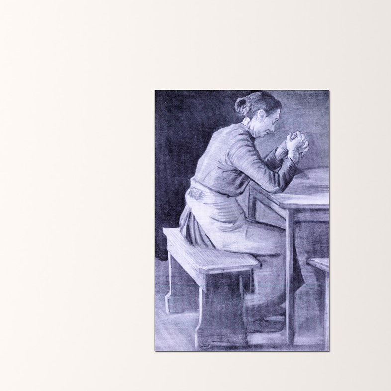 Vincent Van Gogh - Wrapped Canvas Print, 90cm H x 60cm W x 1.8cm D
