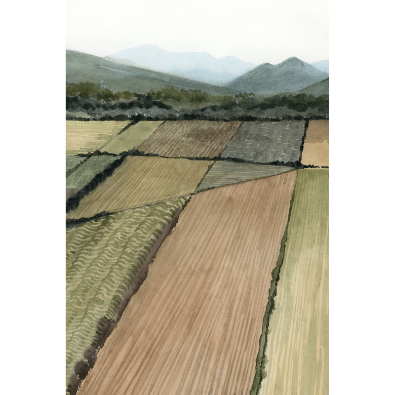 This Land II by Grace Popp - Painting Print, Wrapped Canvas, 46 cm H x 30 cm W