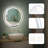 LED Circular Environmentally-friendly Mirror Lamp