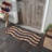 Festive Finds RWB Flag Stripes Coir Welcome Rug Rect-1174008341