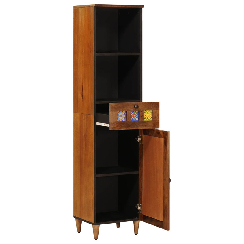 Solid Wood Bathroom Cabinet